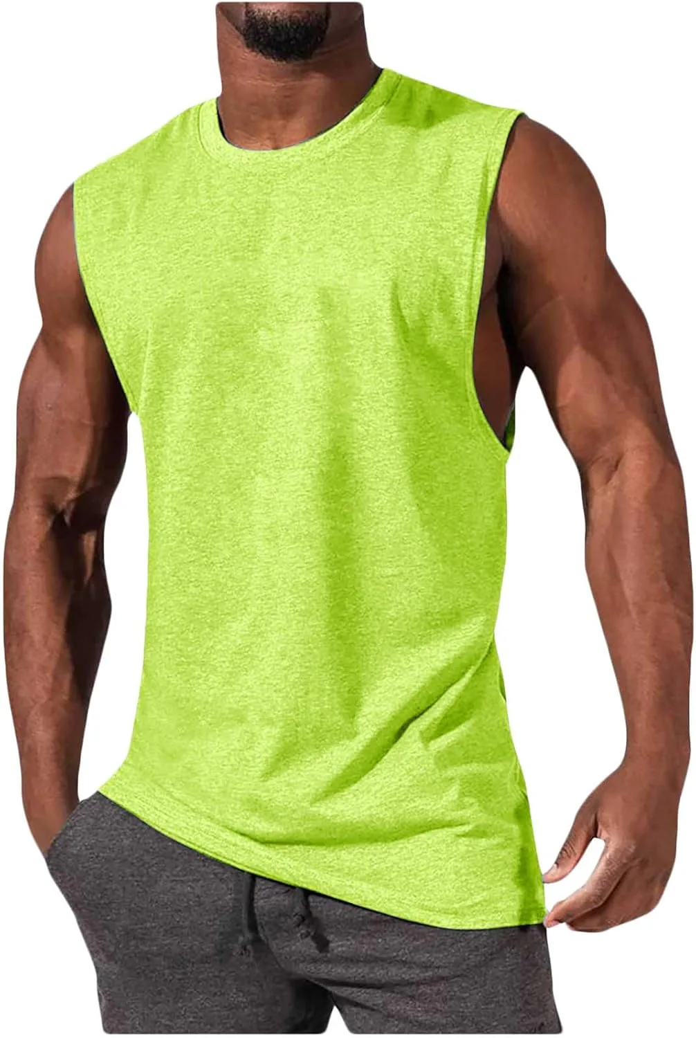 Мужская майка с принтом пальмы для пляжа и спортзала
Мужская майка с принтом пальмы для пляжа и спортзала