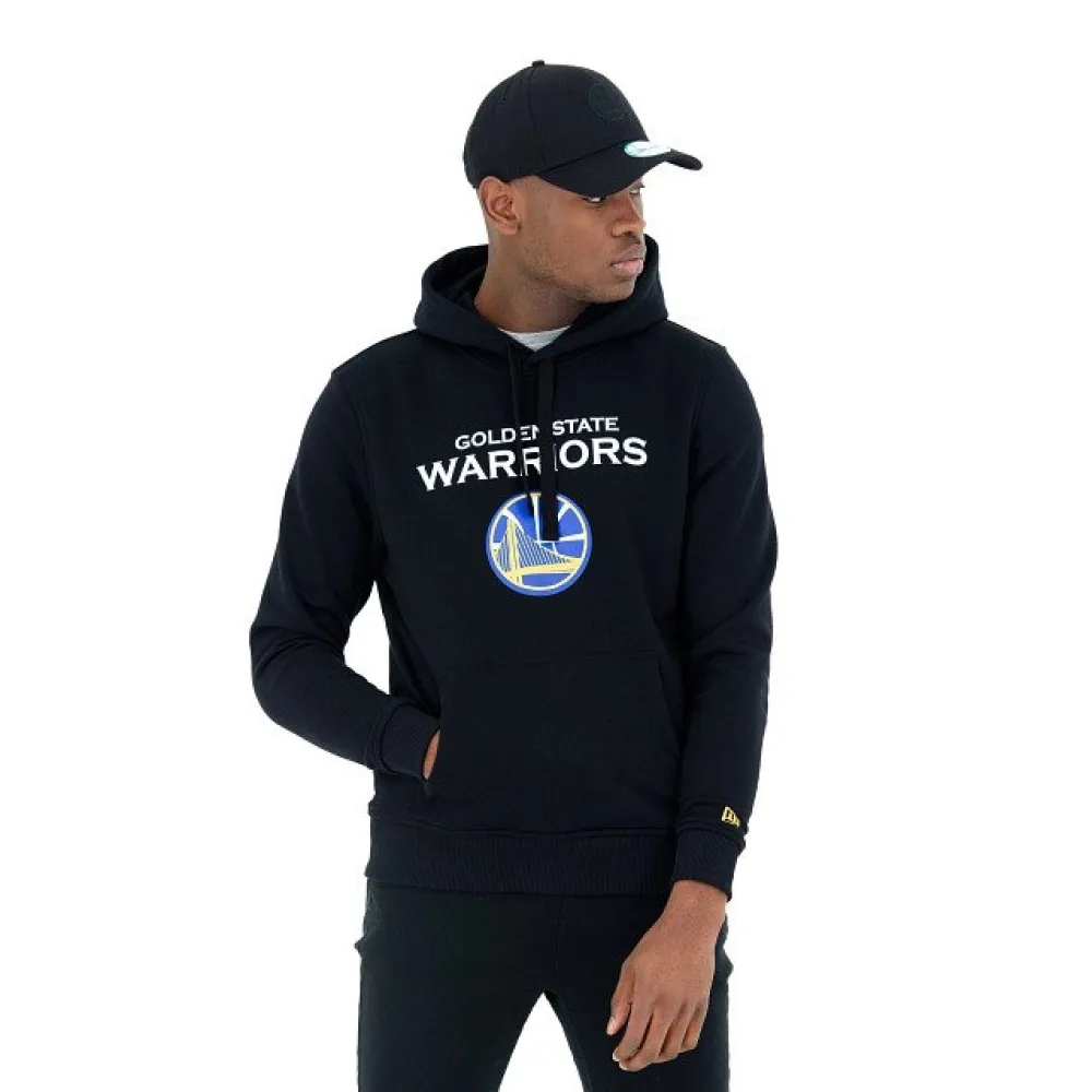 Худи New Era NBA Regular Golden State Warriors, черный 
Худи New Era NBA Regular Golden State Warriors, черный