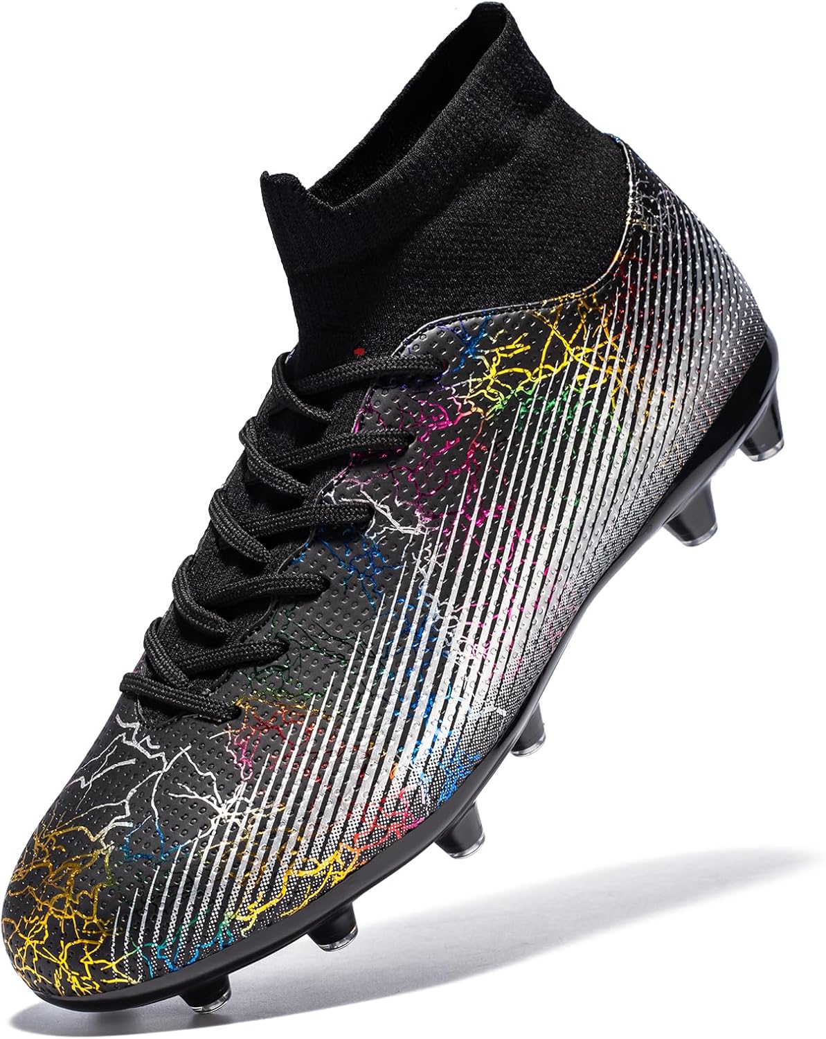 Футбольные бутсы для мальчиков и девочек, детские футбольные кеды для твердого грунта, спортивная уличная обувь для футбола, кроссовки Xghrian, черный
Футбольные бутсы для мальчиков и девочек, детские футбольные кеды для твердого грунта, спортивная уличная обувь для футбола, кроссовки Xghrian, черный