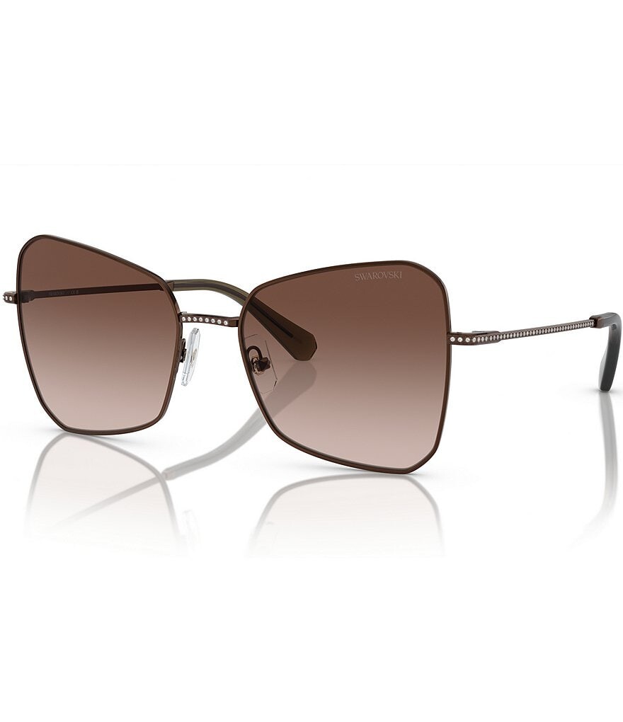 Женские солнцезащитные очки Swarovski SK7008 57 мм с градиентом и бабочкой, коричневый
Женские солнцезащитные очки Swarovski SK7008 57 мм с градиентом и бабочкой, коричневый