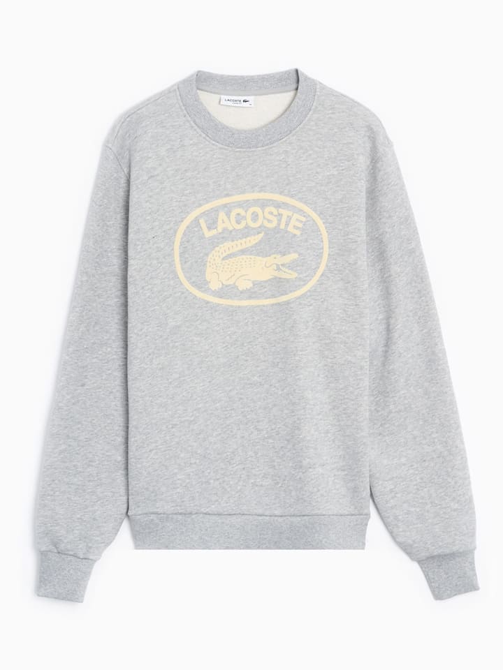 Толстовка серого цвета Lacoste
Толстовка серого цвета Lacoste