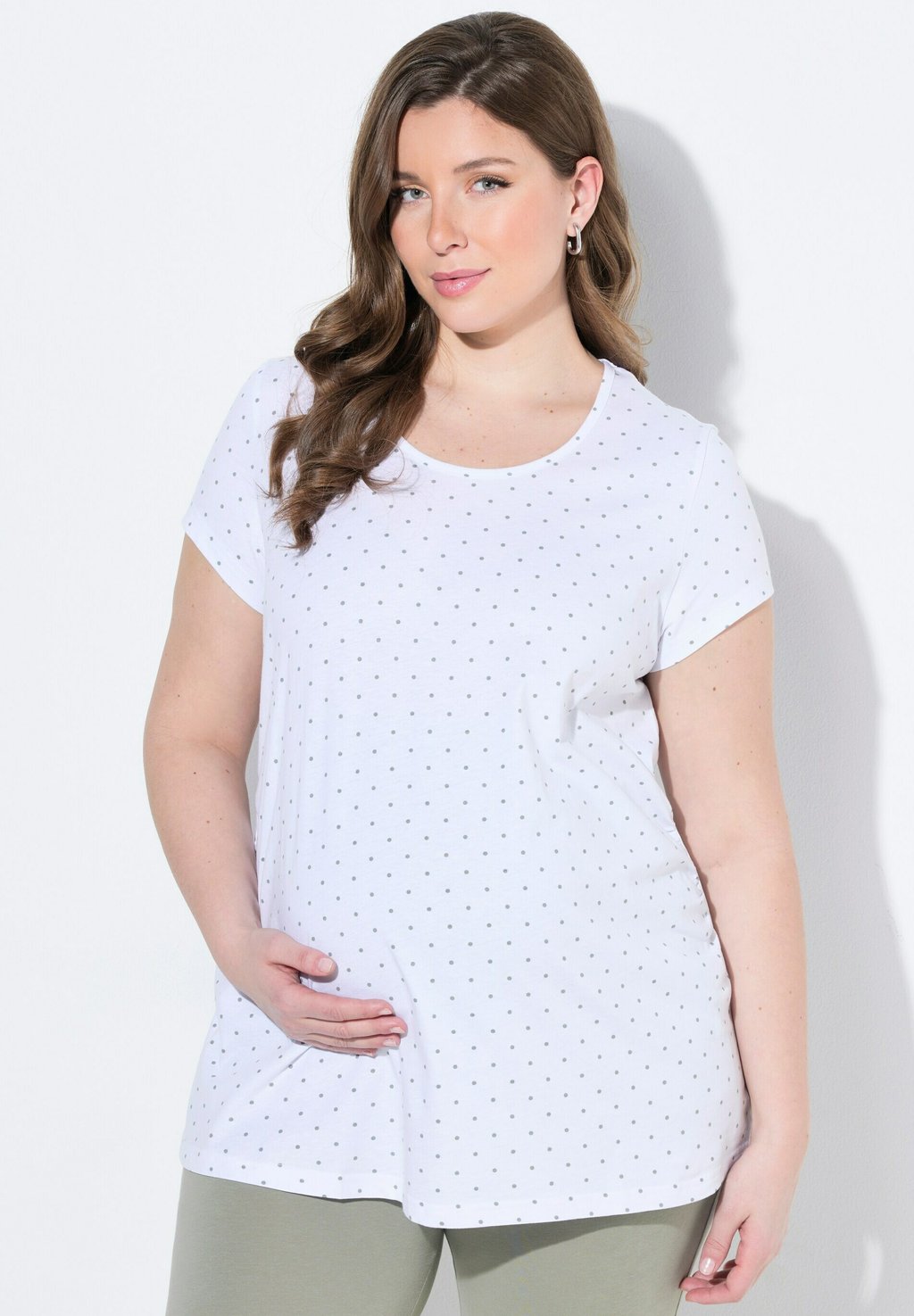 Футболка с принтом 2ER-PACK Ulla Popken, зеленый
Футболка с принтом 2ER-PACK Ulla Popken, зеленый