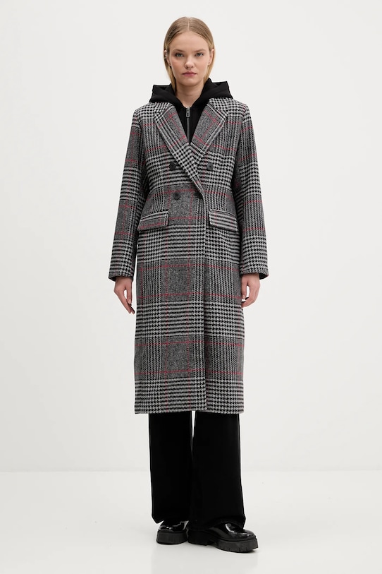 Шерстяное пальто CAPUCHA CHECK Desigual, серый
Шерстяное пальто CAPUCHA CHECK Desigual, серый