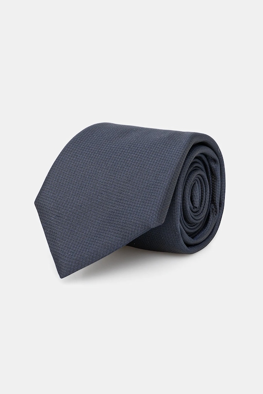 Галстук с добавлением шелка Boss, темно-синий
Галстук с добавлением шелка Boss, темно-синий