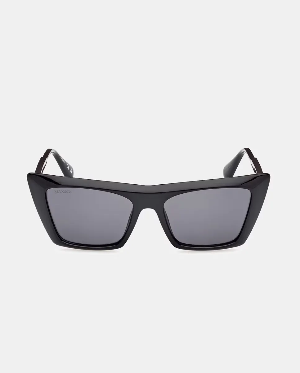Женские солнцезащитные очки кошачий глаз черного цвета с инжекцией Max&Co, чёрный
Женские солнцезащитные очки кошачий глаз черного цвета с инжекцией Max&Co, чёрный
