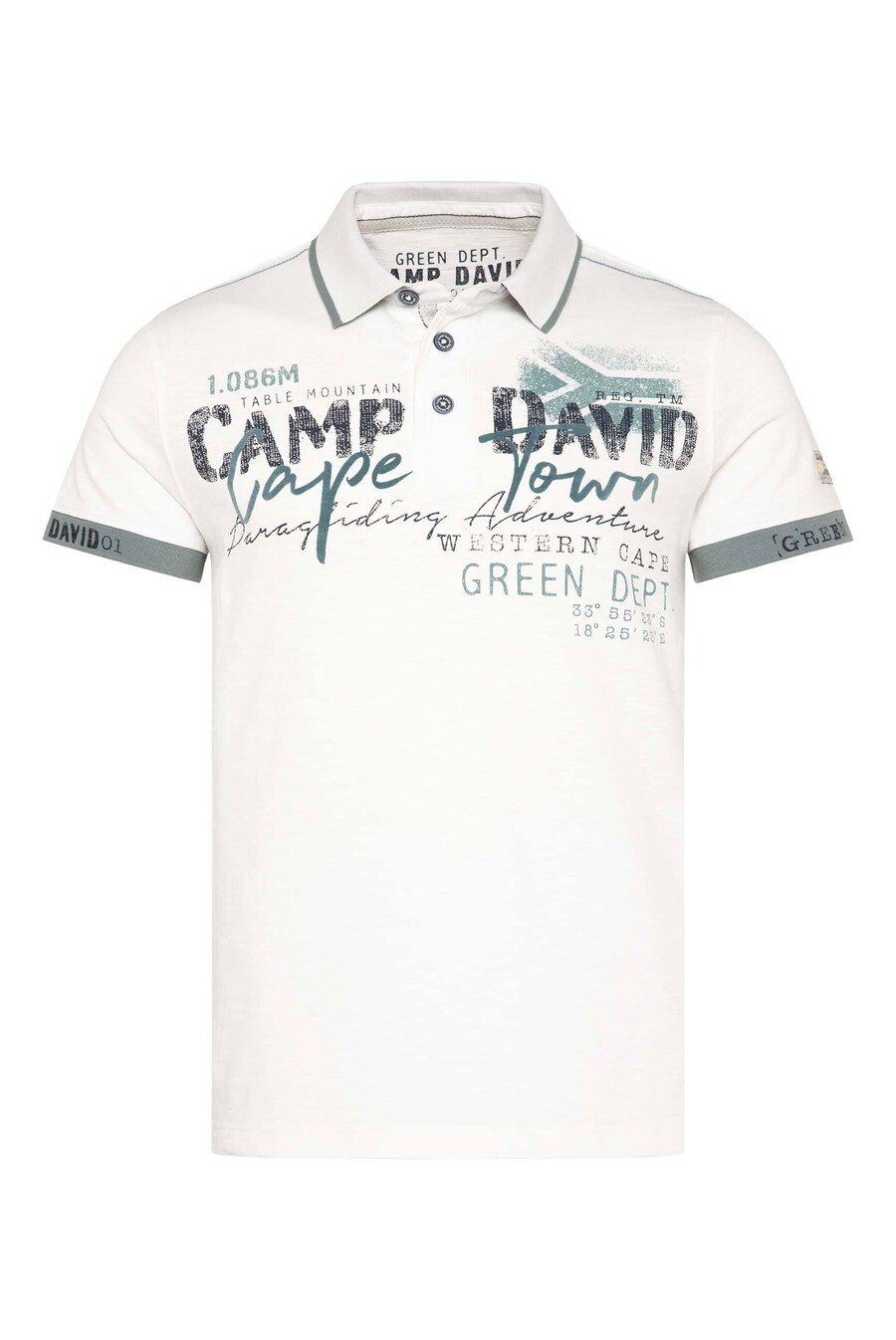 Рубашка поло CAMP DAVID Shirt, белый
Рубашка поло CAMP DAVID Shirt, белый