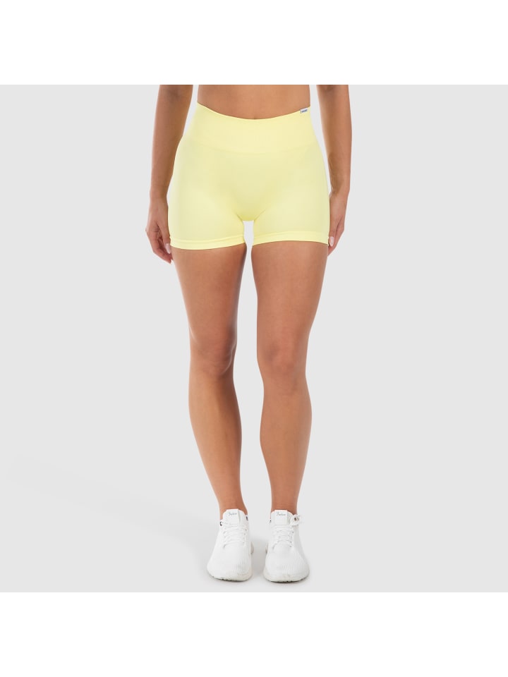 Шорты Kalea Seamless Scrunch желтого цвета SMILODOX
Шорты Kalea Seamless Scrunch желтого цвета SMILODOX