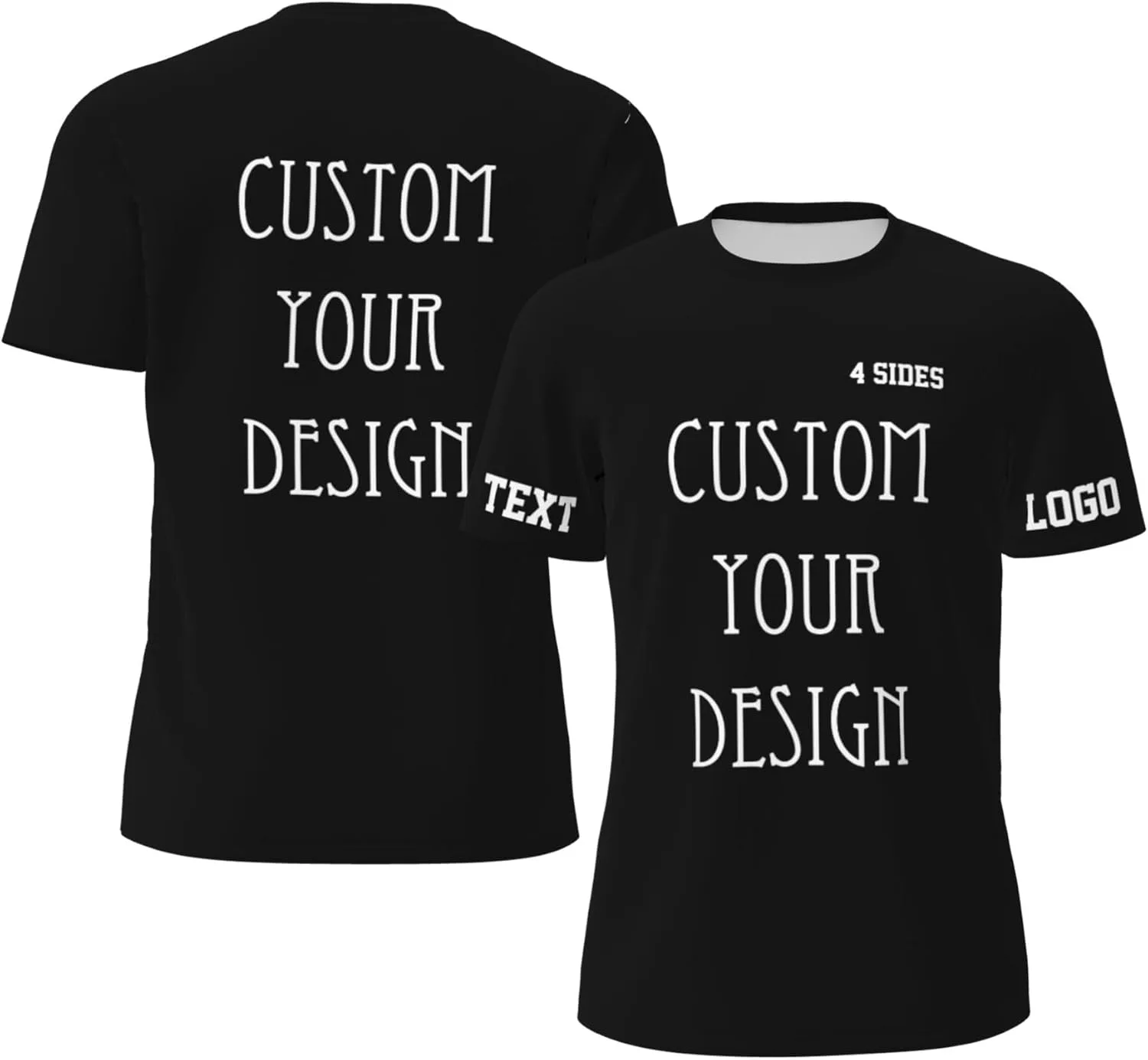 Футболка Custom для мужчин с принтом на все стороны
Футболка Custom для мужчин с принтом на все стороны