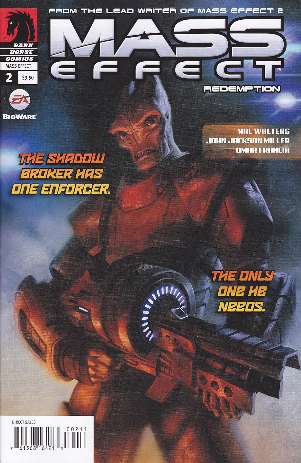 Mass Effect Redemption #2 - 1st Printing (Dark Horse Comics)
Mass Effect Redemption #2 - 1st Printing (Dark Horse Comics)