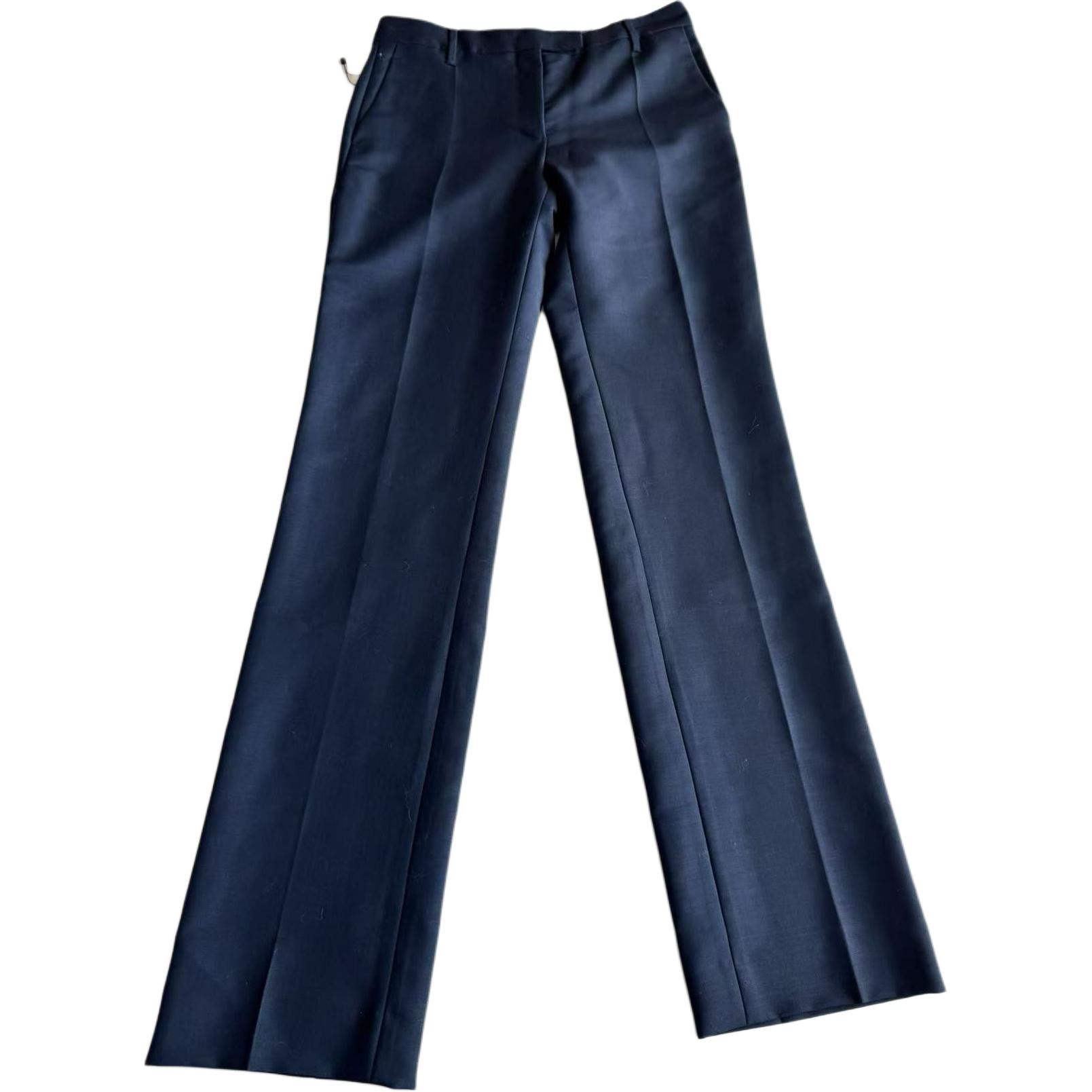 PRADA Женские брюки к костюму темно-синие
PRADA Женские брюки к костюму темно-синие