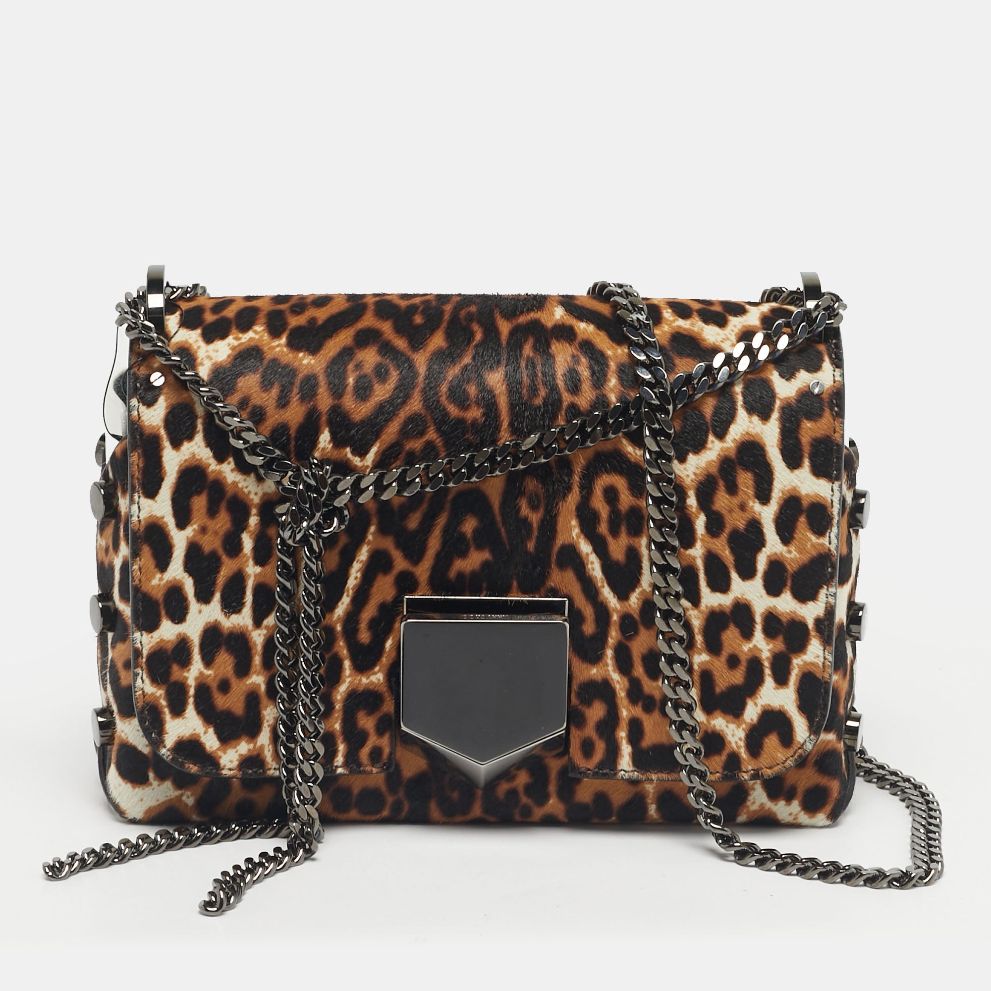 Сумка Jimmy Choo Lockett Petite через плечо с разноцветным леопардовым принтом из телячьей кожи
Сумка Jimmy Choo Lockett Petite через плечо с разноцветным леопардовым принтом из телячьей кожи