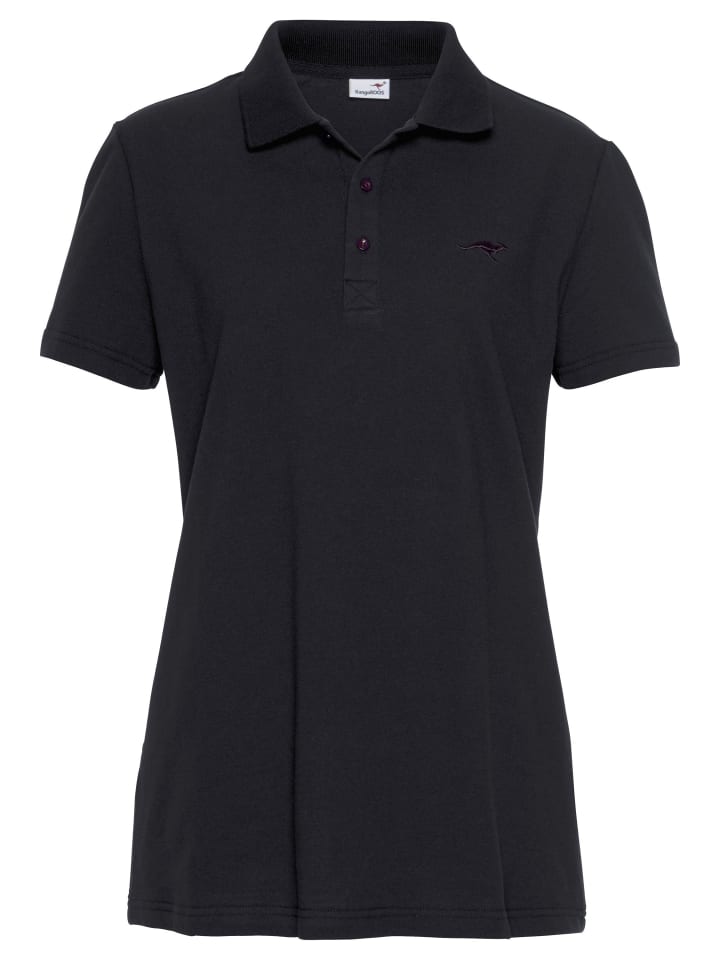 черная рубашка-поло Kangaroos
черная рубашка-поло Kangaroos