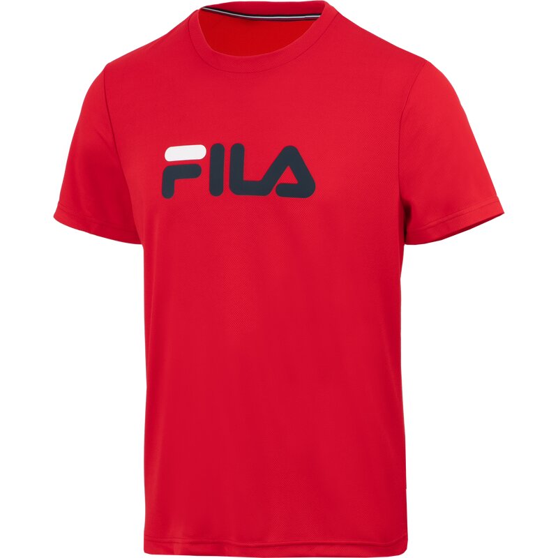 Футболка с логотипом Fila, красный
Футболка с логотипом Fila, красный