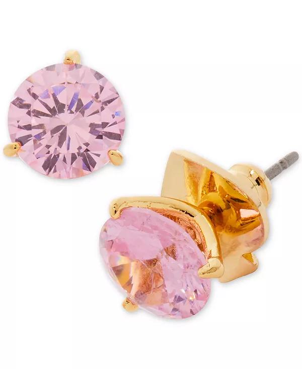 Блестящие серьги-гвоздики с тремя зубцами, прозрачные/серебряные Kate Spade New York, pink
Блестящие серьги-гвоздики с тремя зубцами, прозрачные/серебряные Kate Spade New York, pink