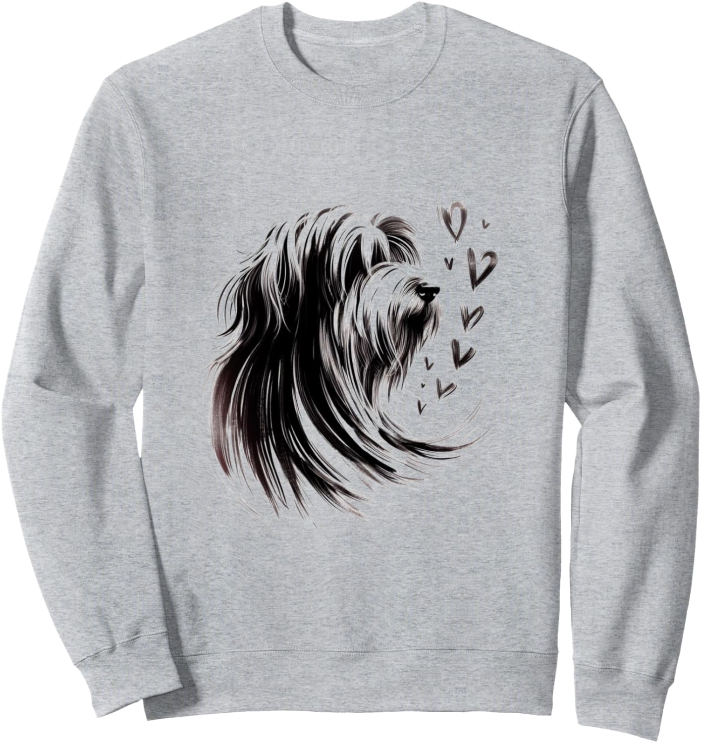 Толстовка с дизайном в виде щетки для стрижки бобтейл в форме сердца с изображением собаки Hunde Liebe Designs Von Drosoman, серый
Толстовка с дизайном в виде щетки для стрижки бобтейл в форме сердца с изображением собаки Hunde Liebe Designs Von Drosoman, серый