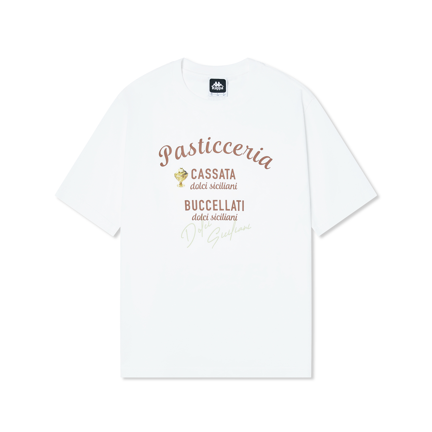 Kappa Футболка Unisex Korean White
Kappa Футболка Unisex Korean White