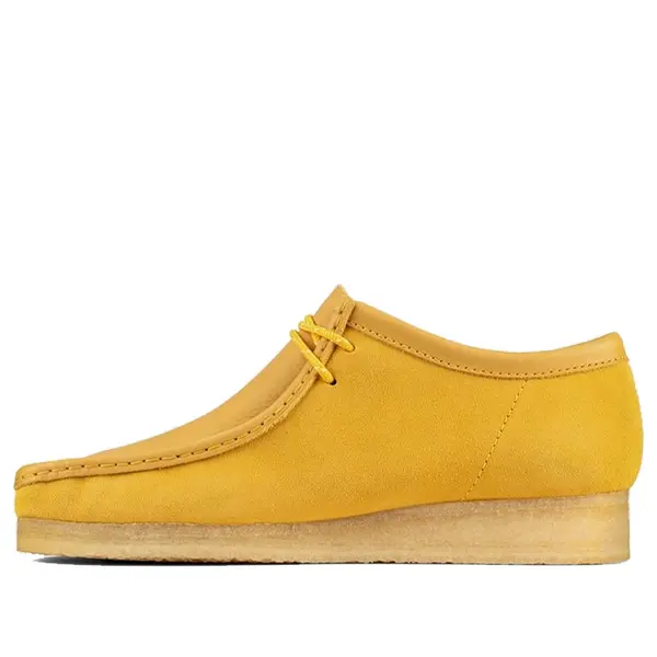 Кроссовки wallabee 'yellow suede' Clarks, желтый
Кроссовки wallabee 'yellow suede' Clarks, желтый
