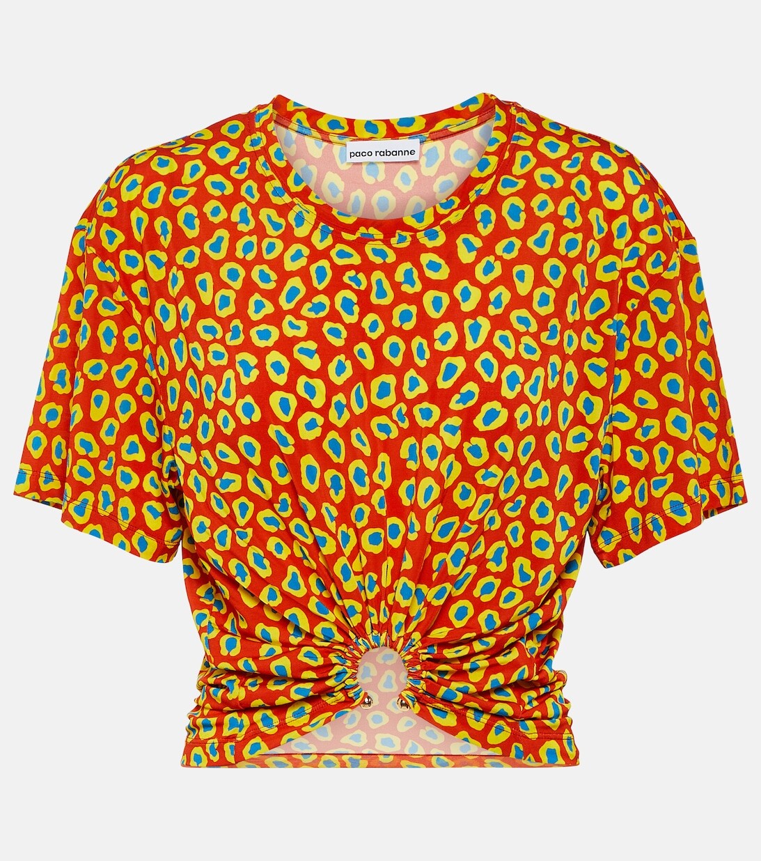 Леопардовый топ Second Skin PACO RABANNE, разноцветный
Леопардовый топ Second Skin PACO RABANNE, разноцветный
