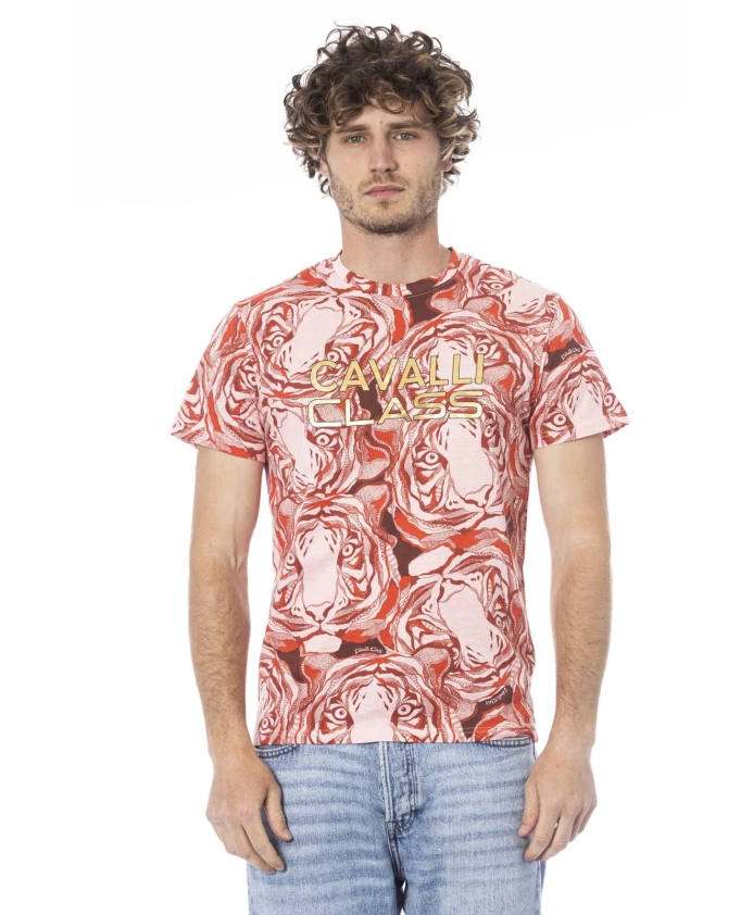 Футболка с коротким рукавом и принтом Cavalli Class, красный
Футболка с коротким рукавом и принтом Cavalli Class, красный