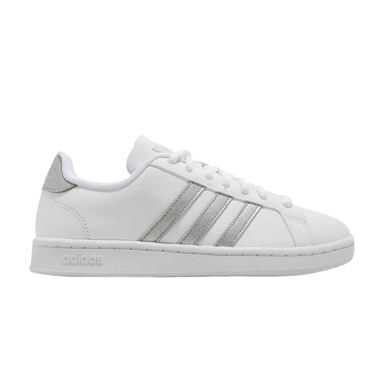 Кроссовки adidas Grand Court 'White Silver Metallic', белый
Кроссовки adidas Grand Court 'White Silver Metallic', белый