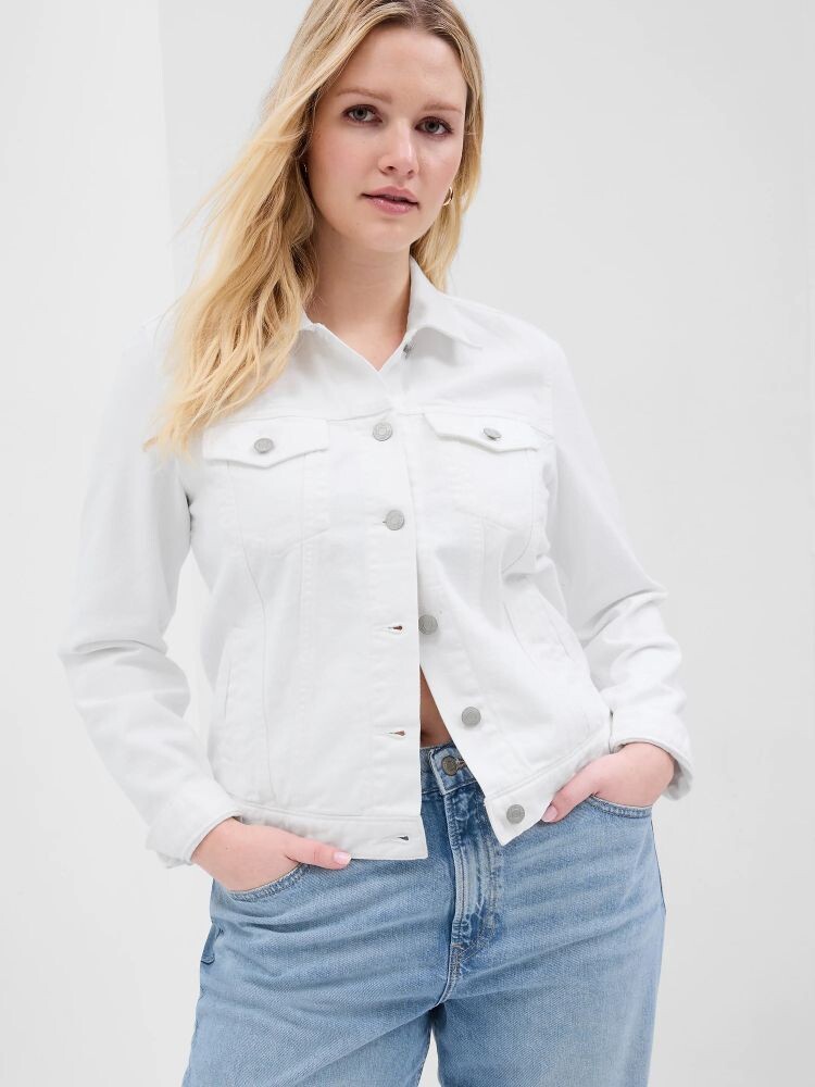 Джинсовая куртка Gap, белый
Джинсовая куртка Gap, белый