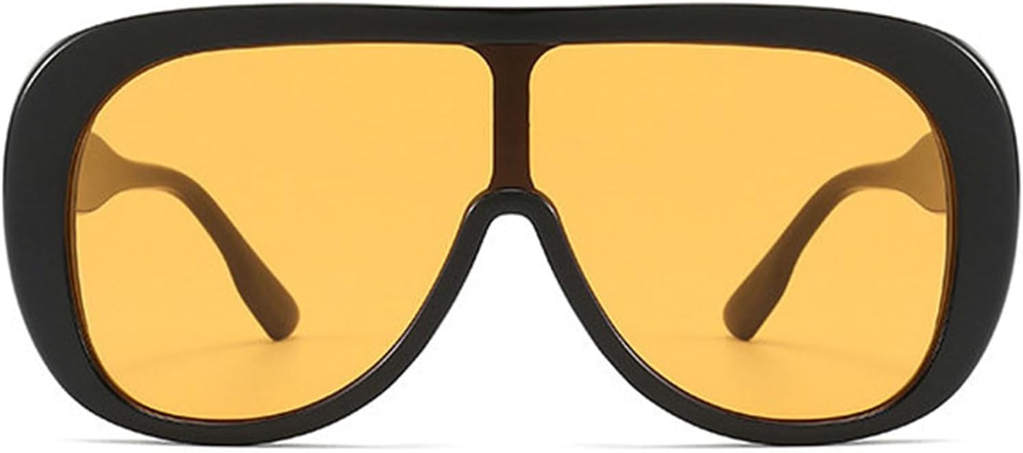 Willochra Большие солнцезащитные очки-пилот для женщин, модные солнцезащитные очки в крупной оправе, цельные солнцезащитные очки-маска, модные овальные очки в оправе, Black Orange
Willochra Большие солнцезащитные очки-пилот для женщин, модные солнцезащитные очки в крупной оправе, цельные солнцезащитные очки-маска, модные овальные очки в оправе, Black Orange