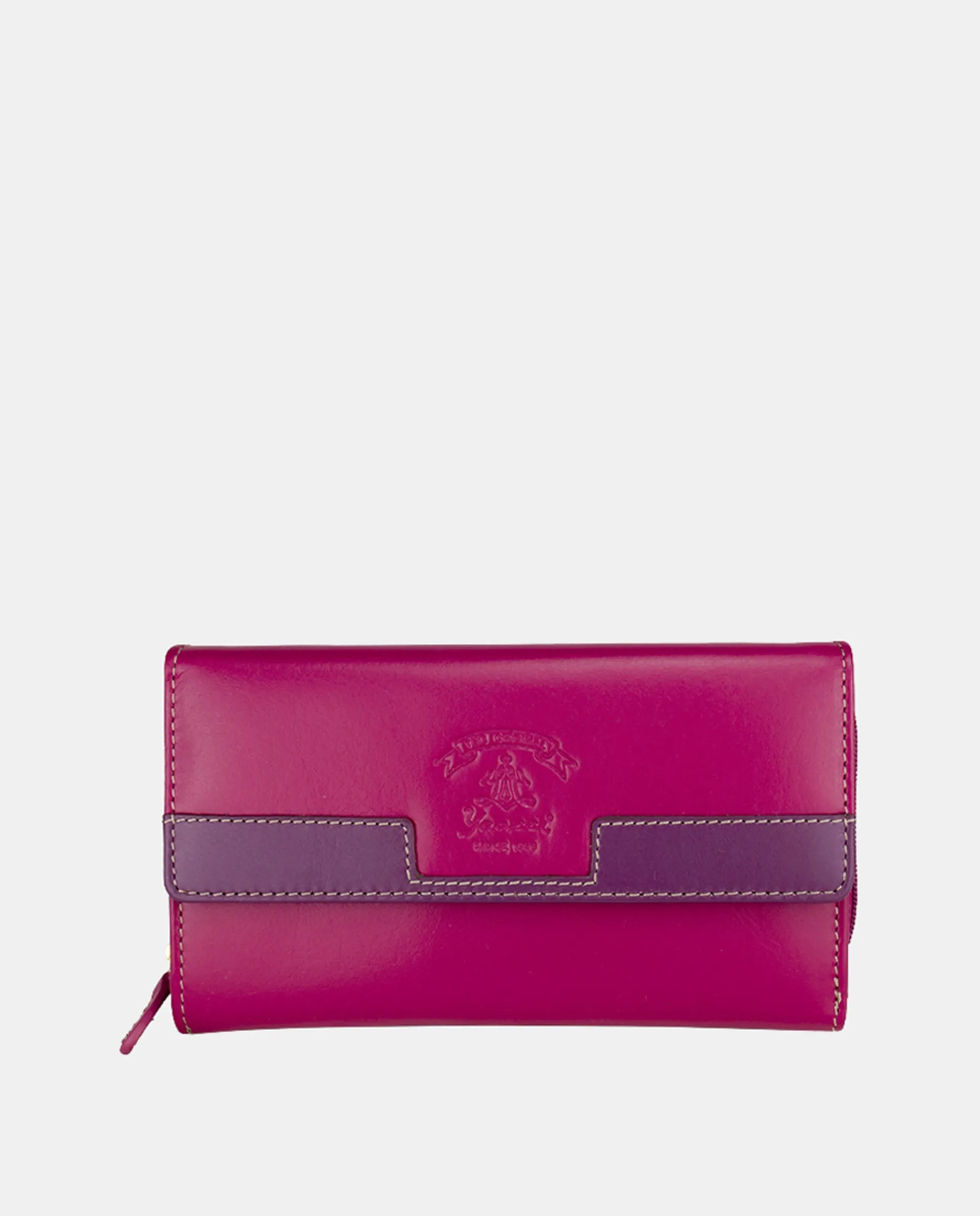 Большой женский кошелёк YANCCI из кожи с фиолетовым украшением на ремешке Yancci, фуксия
Большой женский кошелёк YANCCI из кожи с фиолетовым украшением на ремешке Yancci, фуксия