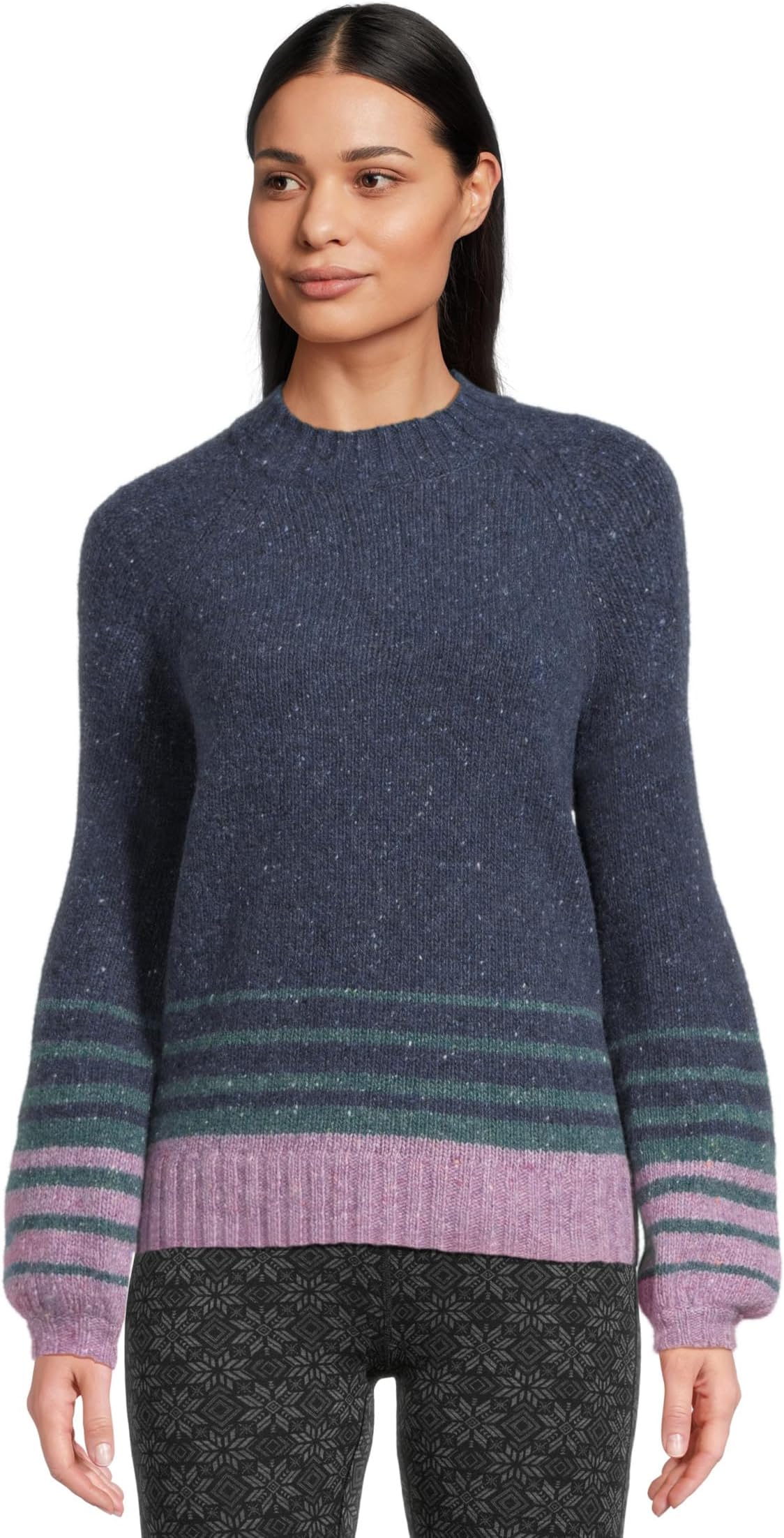 Свитер Smartwool Women's Cozy Lodge Ombre Sweater, Deep Navy Heather
Свитер Smartwool Women's Cozy Lodge Ombre Sweater, Deep Navy Heather