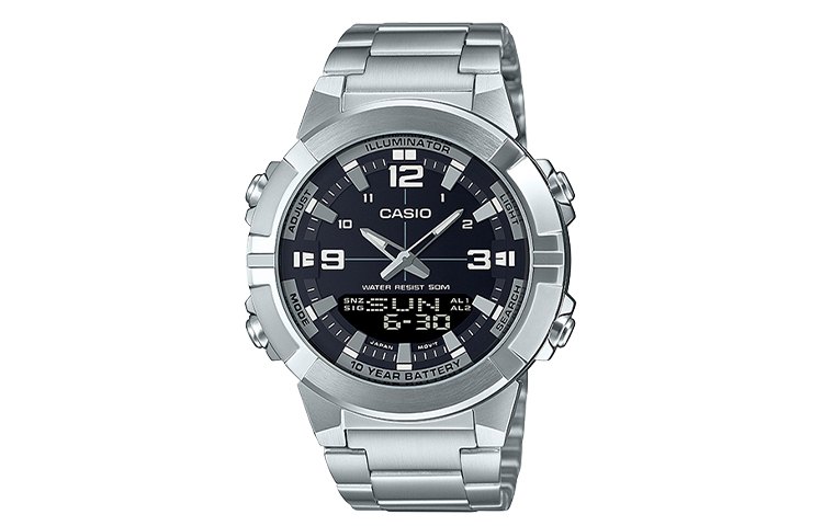 Мужские молодежные черные часы AMW-870D-1A CASIO
Мужские молодежные черные часы AMW-870D-1A CASIO