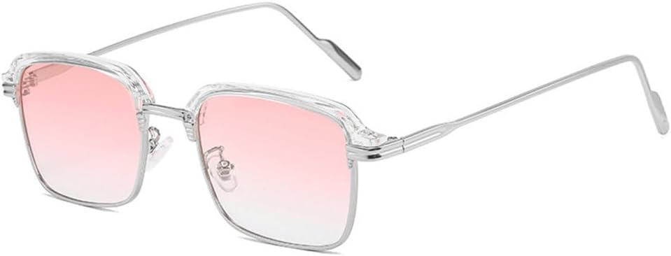 Солнцезащитные очки в стиле ретро 2027 для женщин, квадратные, с прозрачными линзами с градиентом, защита от УФ-излучения UV400, для мужчин MTZJH, Silver Pink Gradient
Солнцезащитные очки в стиле ретро 2027 для женщин, квадратные, с прозрачными линзами с градиентом, защита от УФ-излучения UV400, для мужчин MTZJH, Silver Pink Gradient