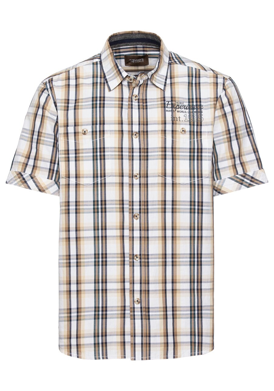 Рубашка на пуговицах стандартного кроя Man's World MANS WORLD REGULAR FIT BUTTON UP SHIRT, бежевый
Рубашка на пуговицах стандартного кроя Man's World MANS WORLD REGULAR FIT BUTTON UP SHIRT, бежевый