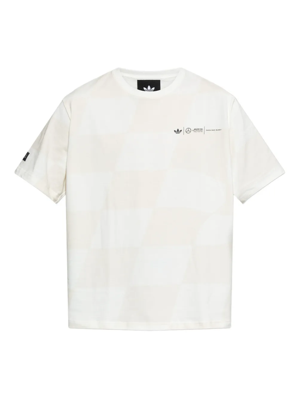 Футболка из коллаборации с Bad Bunny и Mercedes AMG Petronas Formula One Adidas, белый
Футболка из коллаборации с Bad Bunny и Mercedes AMG Petronas Formula One Adidas, белый