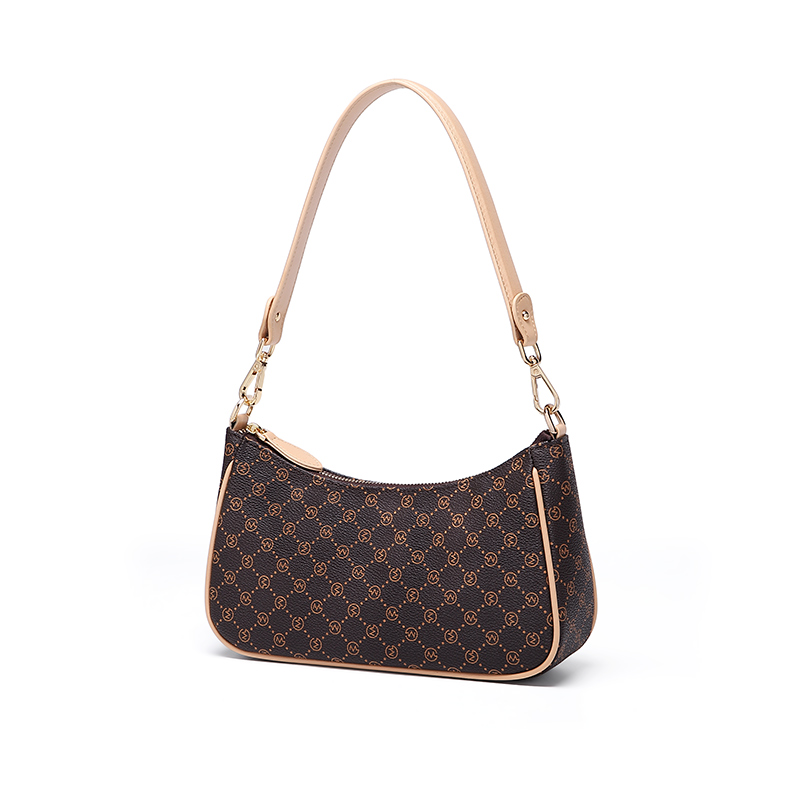 GOLF Женская плечевая сумка из ПВХ небольшого размера разноцветная, Coffee & Apricot
GOLF Женская плечевая сумка из ПВХ небольшого размера разноцветная, Coffee & Apricot