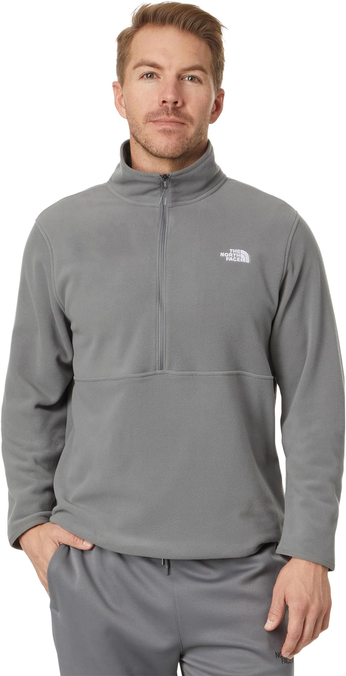 Толстовка The North Face Glacier Fleece 1/2 Zip, цвет Smoked Pearl
Толстовка The North Face Glacier Fleece 1/2 Zip, цвет Smoked Pearl