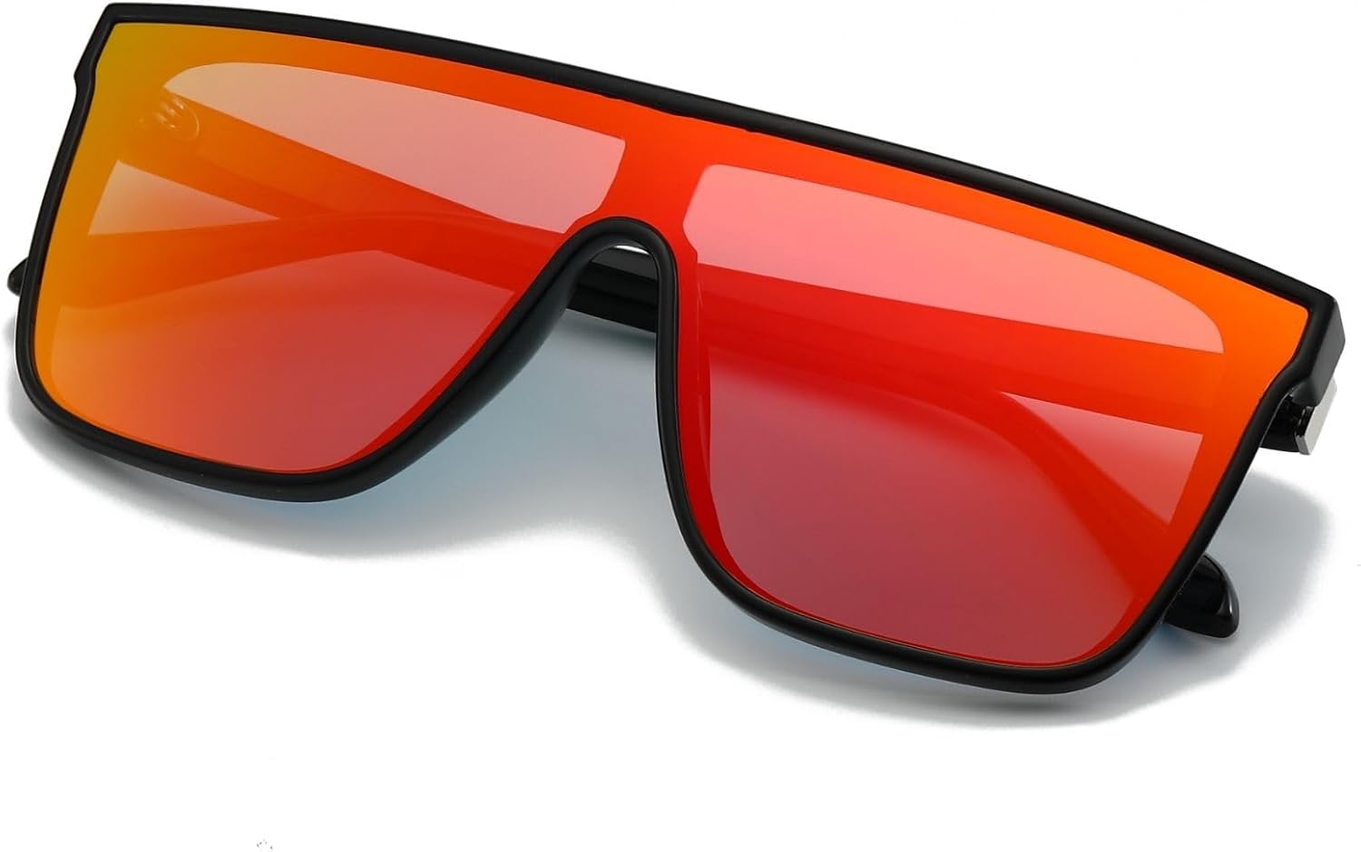 Солнцезащитные очки Freckles Mark Oversized в стиле ретро 70-х годов для мужчин и женщин, винтажные, с плоской квадратной оправой и цельными линзами, классические солнцезащитные очки, Reflective Red
Солнцезащитные очки Freckles Mark Oversized в стиле ретро 70-х годов для мужчин и женщин, винтажные, с плоской квадратной оправой и цельными линзами, классические солнцезащитные очки, Reflective Red