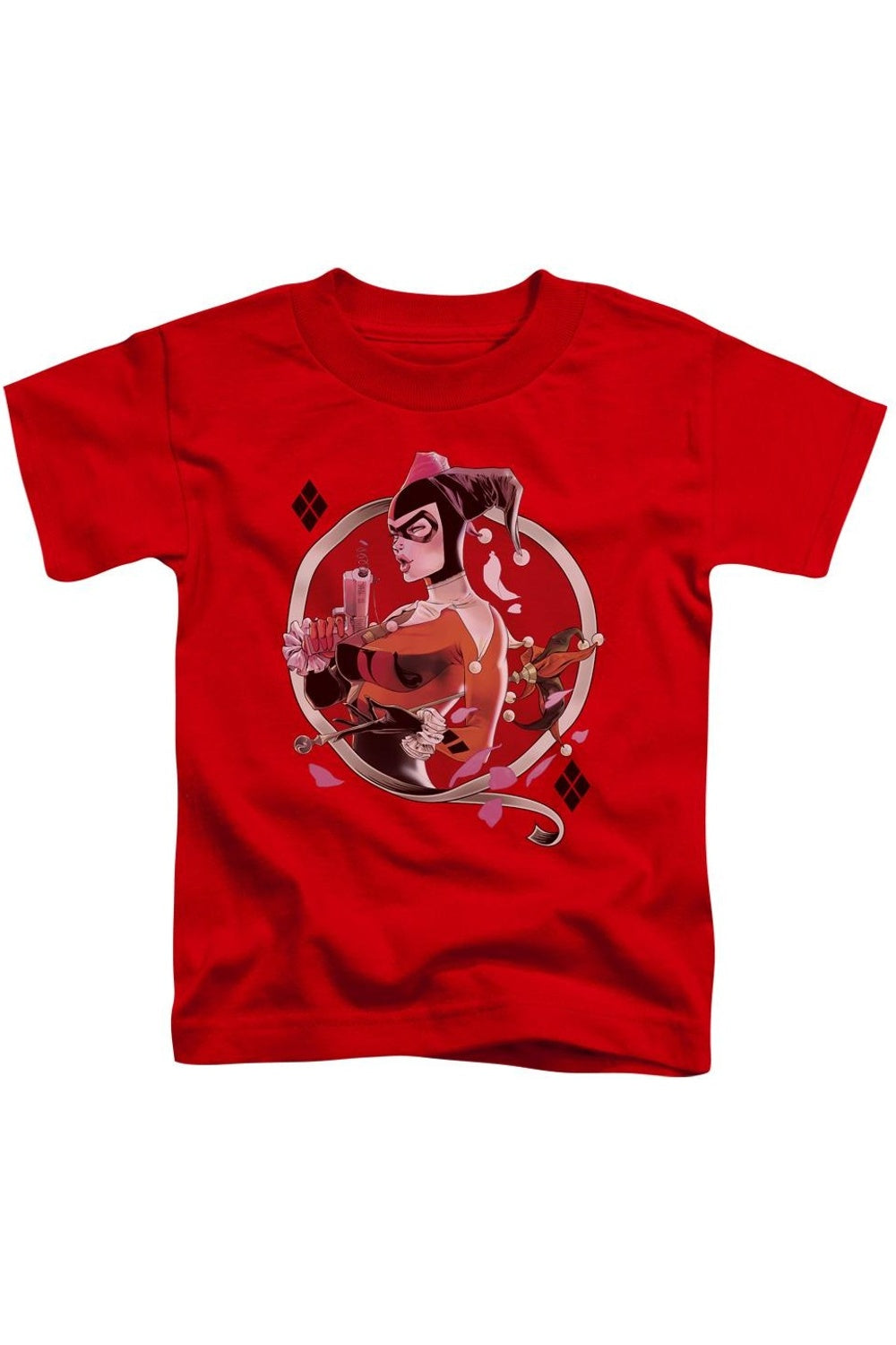 Футболка с коротким рукавом Batman Harley Q для малышей Gildan, красный
Футболка с коротким рукавом Batman Harley Q для малышей Gildan, красный