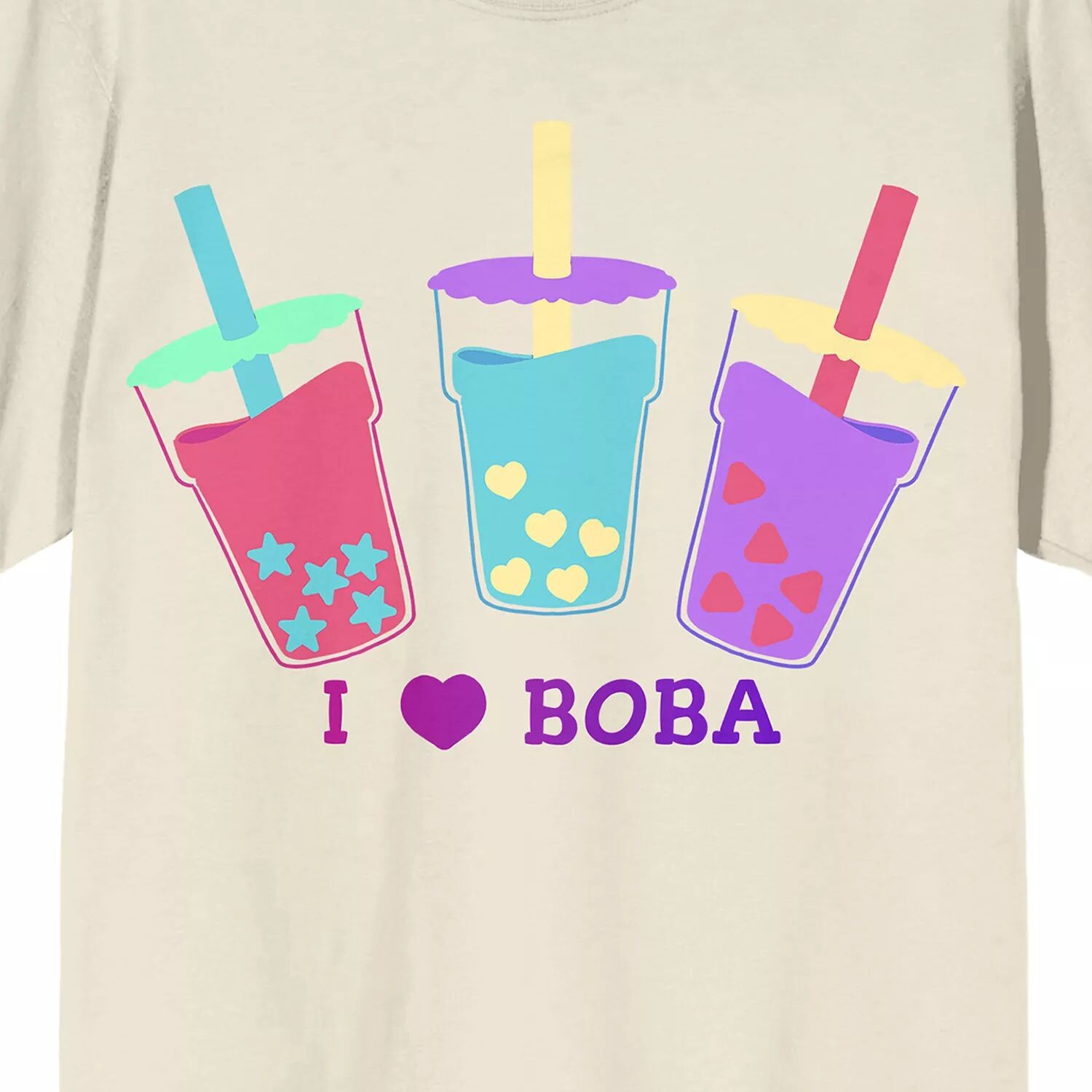 Мужская чайная футболка Bobadorable I Love Boba Licensed Character
Мужская чайная футболка Bobadorable I Love Boba Licensed Character