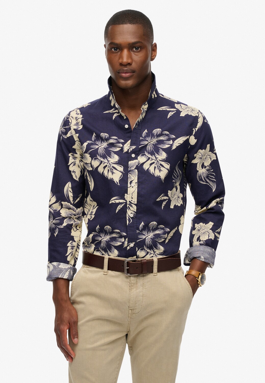 Superdry & Co Рубашка на пуговицах приталенного кроя в морском синем цвете
Superdry & Co Рубашка на пуговицах приталенного кроя в морском синем цвете