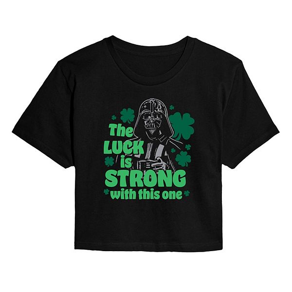 Детская укороченная футболка с принтом Darth Vader Star Wars
Детская укороченная футболка с принтом Darth Vader Star Wars