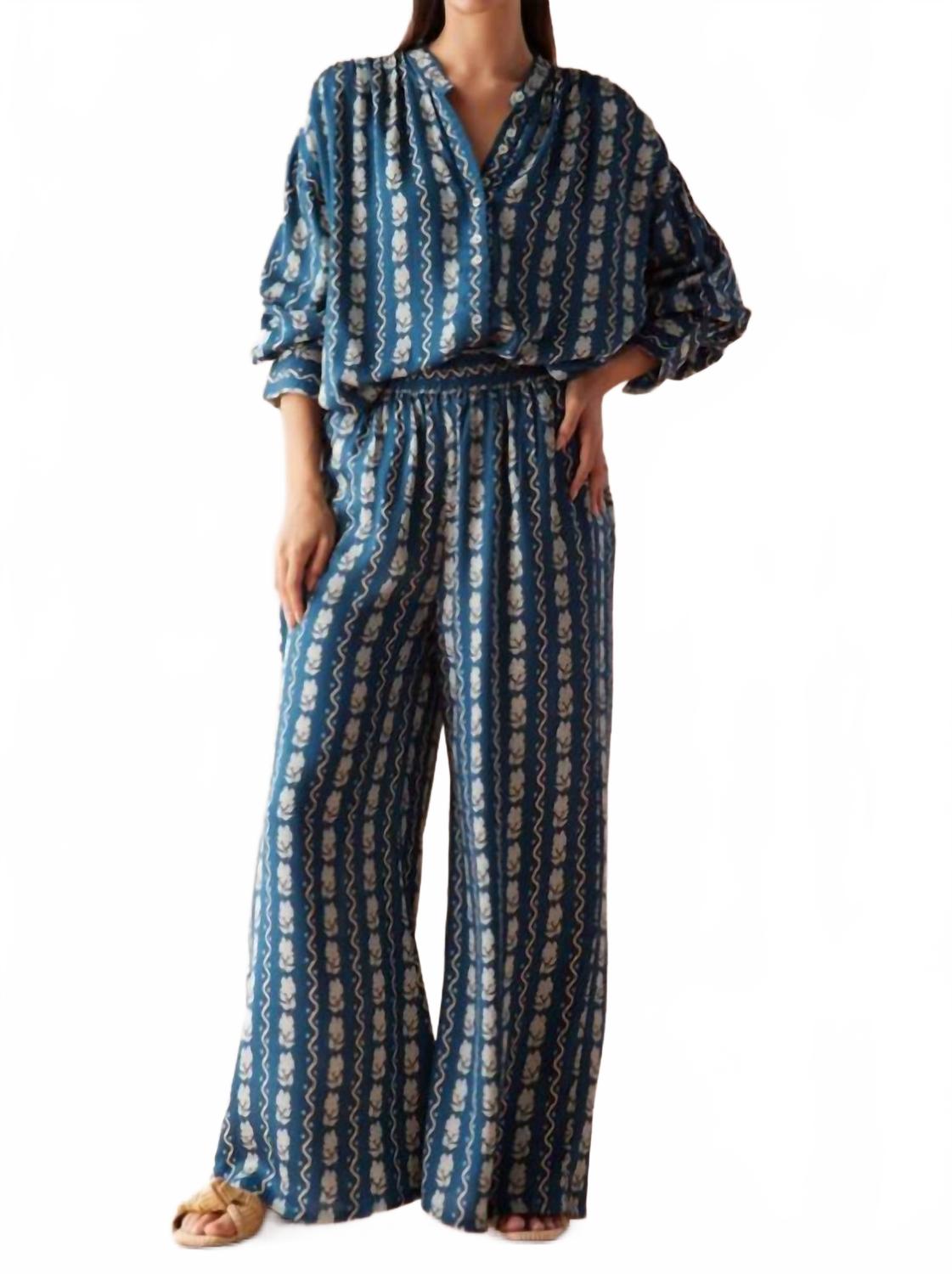 Блузка Ezra в цвете Nico Indigo OMIKA
Блузка Ezra в цвете Nico Indigo OMIKA