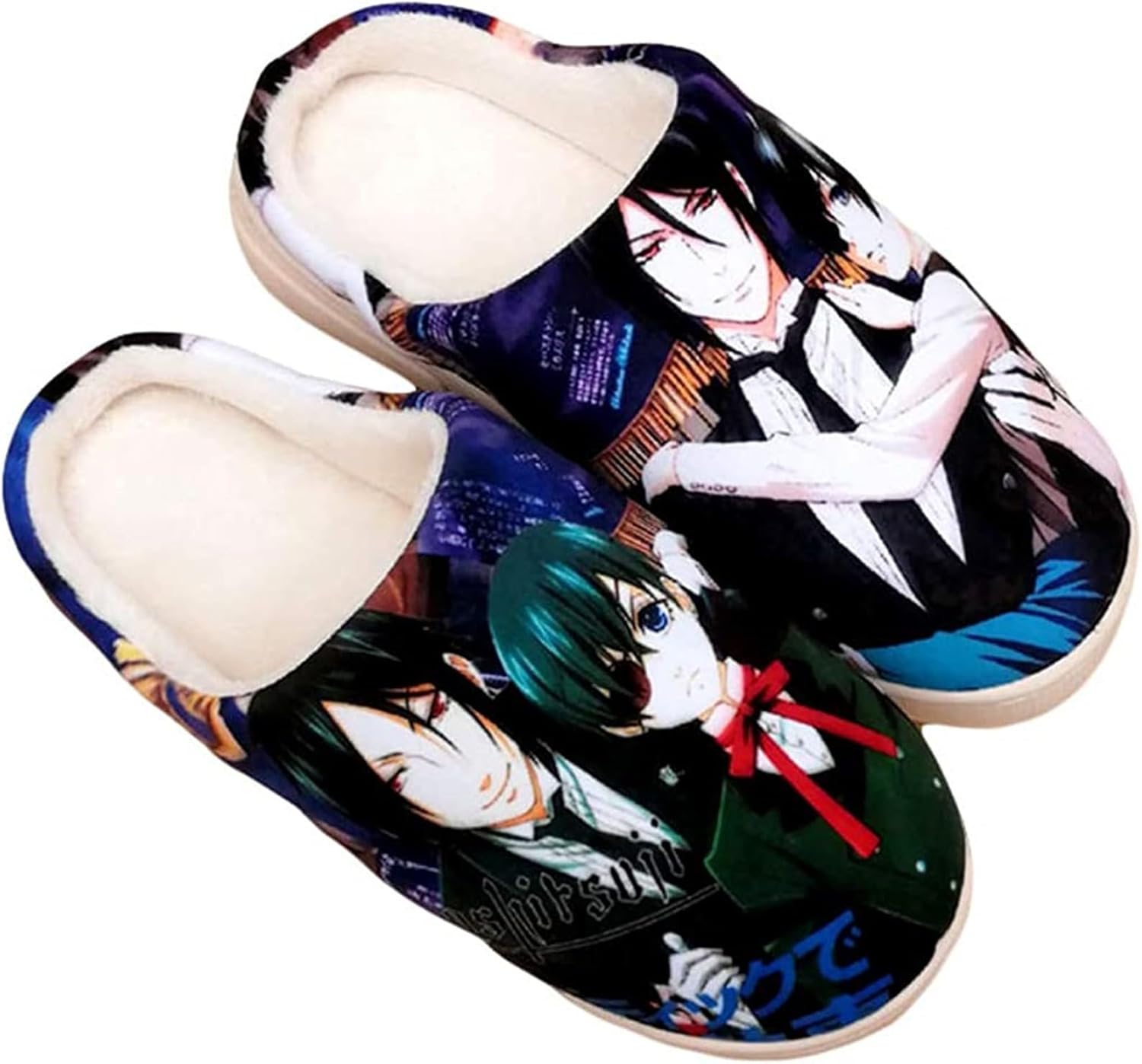 Домашние тапочки в стиле аниме, мягкие, плюшевые, из пены с эффектом памяти, для мужчин и женщин, зимние, противоскользящие, для дома и улицы, без шнурков Wanhongyue, Color/19
Домашние тапочки в стиле аниме, мягкие, плюшевые, из пены с эффектом памяти, для мужчин и женщин, зимние, противоскользящие, для дома и улицы, без шнурков Wanhongyue, Color/19