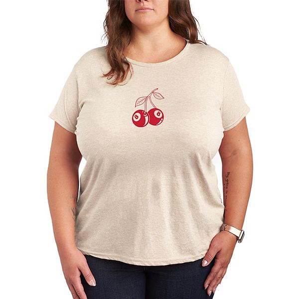 Футболка с принтом 8 ball cherries Plus size Licensed Character, Beige
Футболка с принтом 8 ball cherries Plus size Licensed Character, Beige