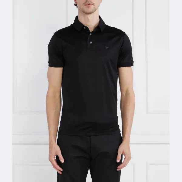 Рубашка поло стандартного кроя Emporio Armani, черный
Рубашка поло стандартного кроя Emporio Armani, черный