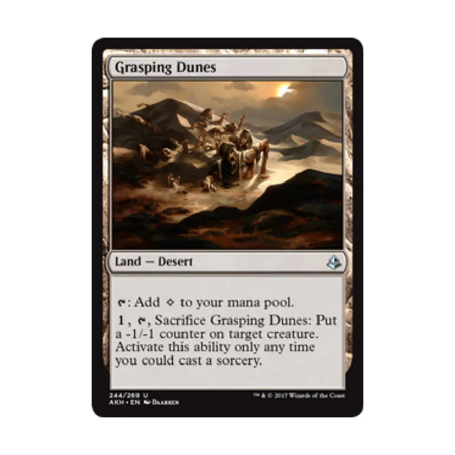 CCG Цепляющиеся дюны (U), MTG - Amonkhet
CCG Цепляющиеся дюны (U), MTG - Amonkhet