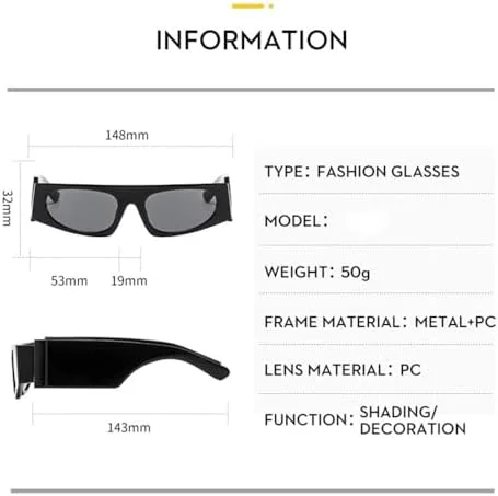 Ретро солнцезащитные очки для женщин с градиентным переходом цвета, широкие дужки; панк-солнцезащитные очки для мужчин, защита от УФ-излучения UV400 MTZJH, 3
Ретро солнцезащитные очки для женщин с градиентным переходом цвета, широкие дужки; панк-солнцезащитные очки для мужчин, защита от УФ-излучения UV400 MTZJH, 3