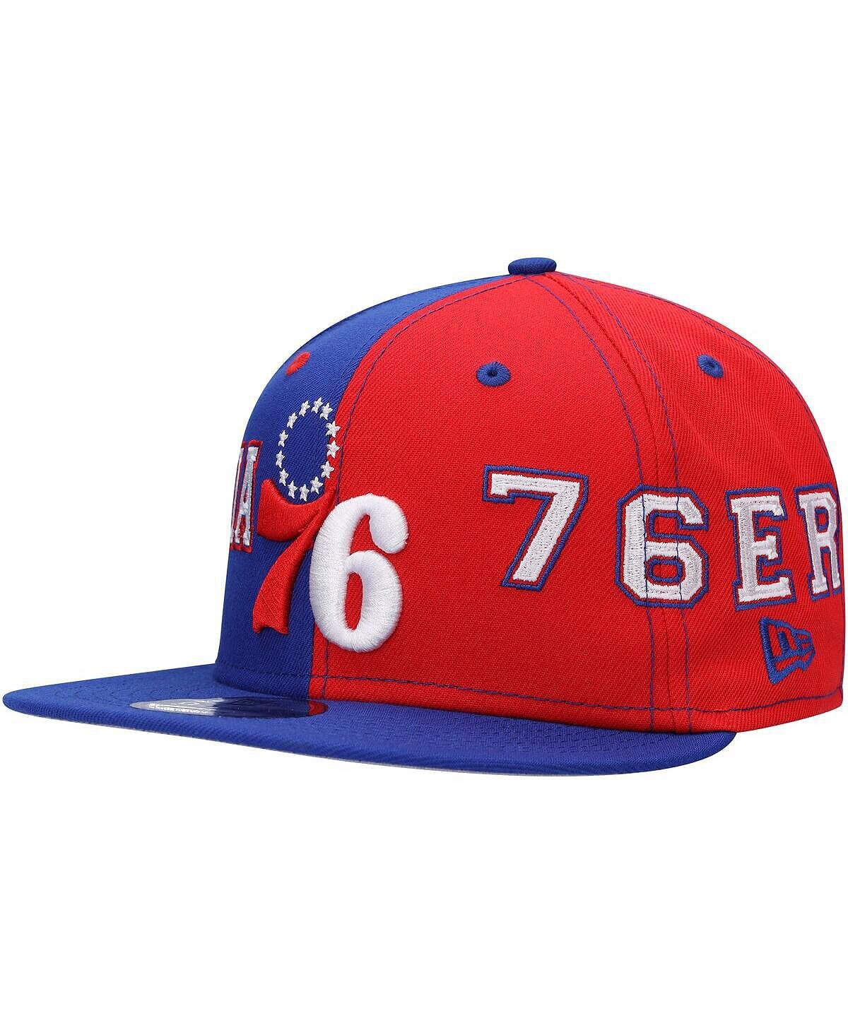 Мужская кепка Snapback Royal, красная Philadelphia 76ers Team Split 9FIFTY New Era
Мужская кепка Snapback Royal, красная Philadelphia 76ers Team Split 9FIFTY New Era