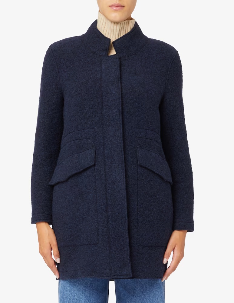 Парка из вареной шерсти с высоким воротником Elizabeth Ascot, синий
Парка из вареной шерсти с высоким воротником Elizabeth Ascot, синий