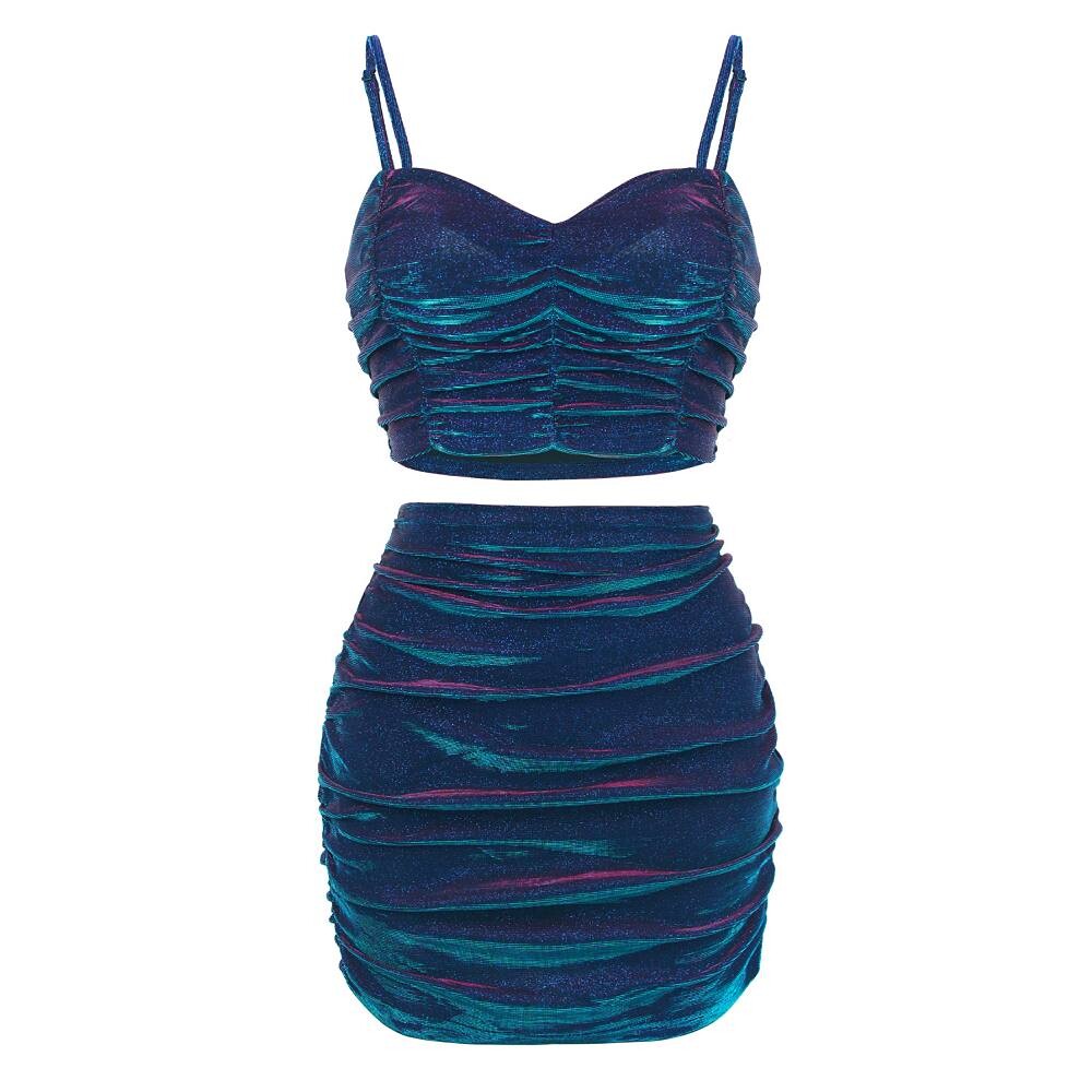 Женский комплект из 2 предметов: блестящий комплект для вечеринки, майка и облегающая юбка ALLEGRA K, фиолетовый
Женский комплект из 2 предметов: блестящий комплект для вечеринки, майка и облегающая юбка ALLEGRA K, фиолетовый