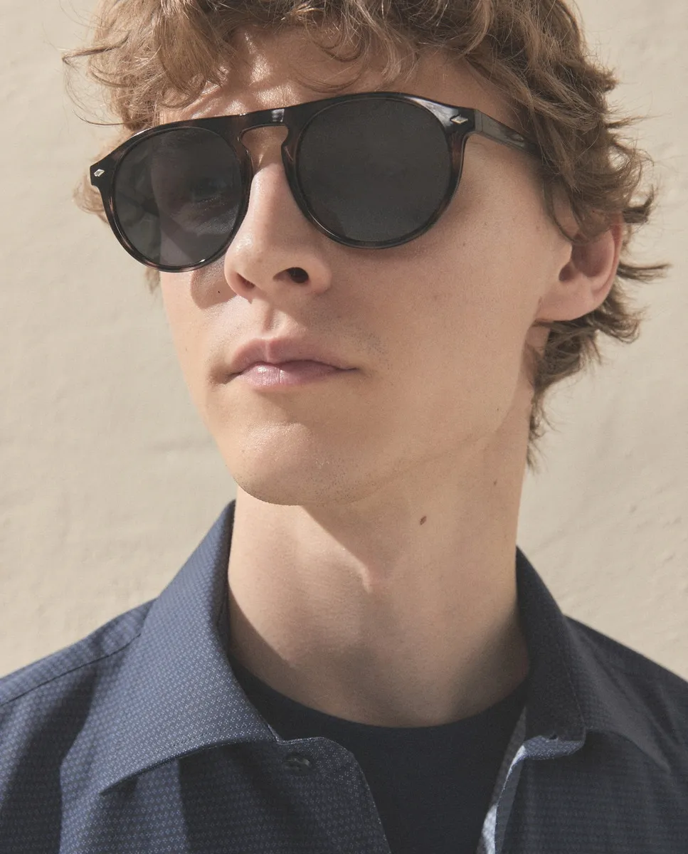 Мужская поплиновая рубашка Dustin, тёмно-синий 
Мужская поплиновая рубашка Dustin, тёмно-синий