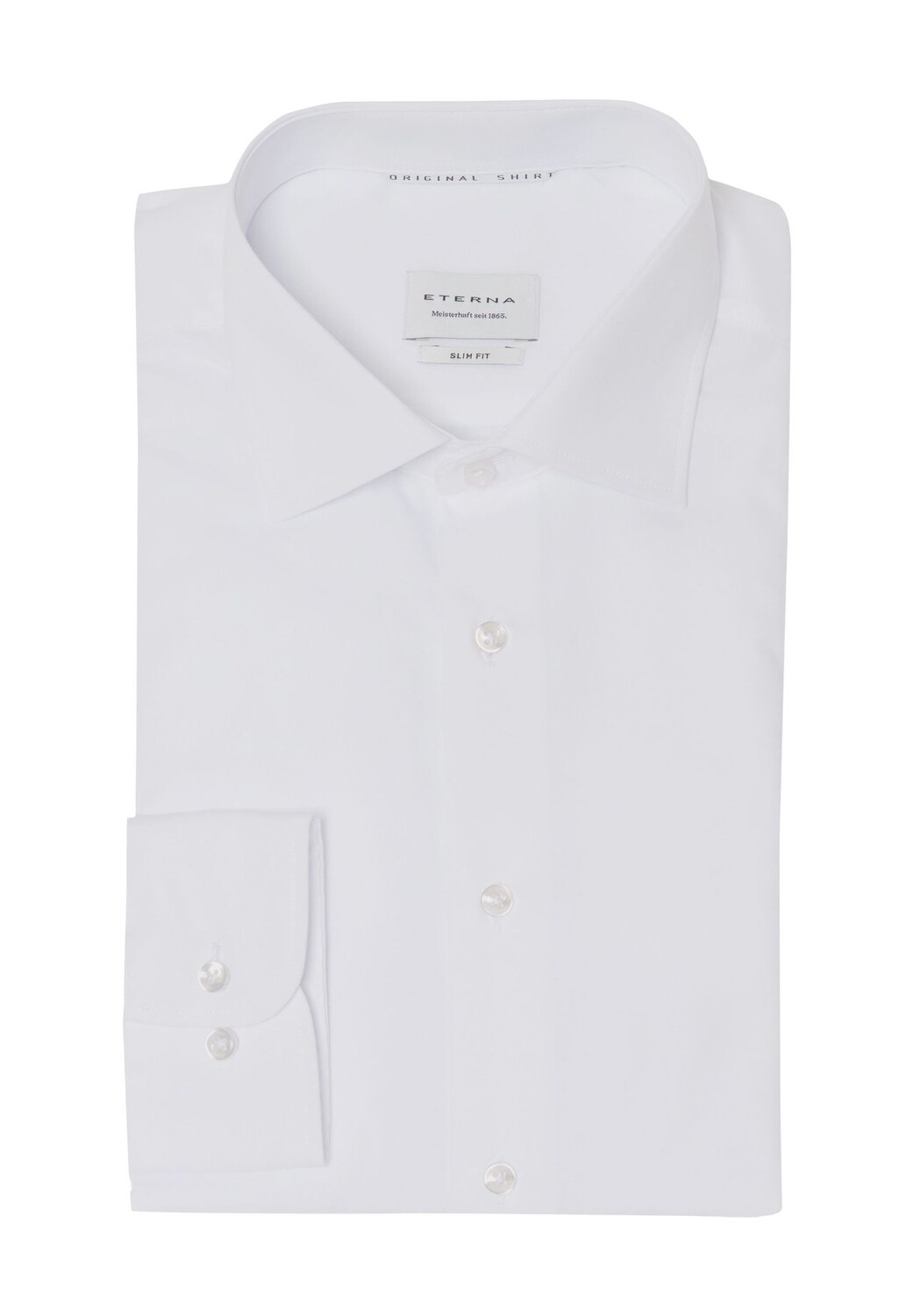 Рубашка деловая, приталенного кроя, воротник Кент, мужская ETERNA, белый
Рубашка деловая, приталенного кроя, воротник Кент, мужская ETERNA, белый